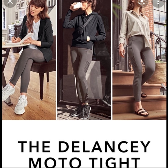 Athleta Delancey moto tight large - Picture 2 of 7